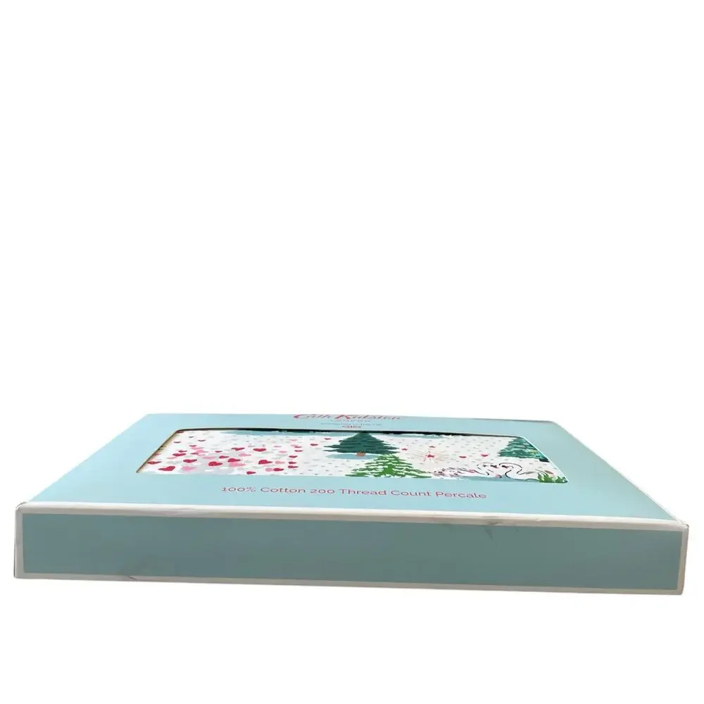 Cath Kidston London Shine Bright Christmas Holiday Standard Pillowcase Set NEW